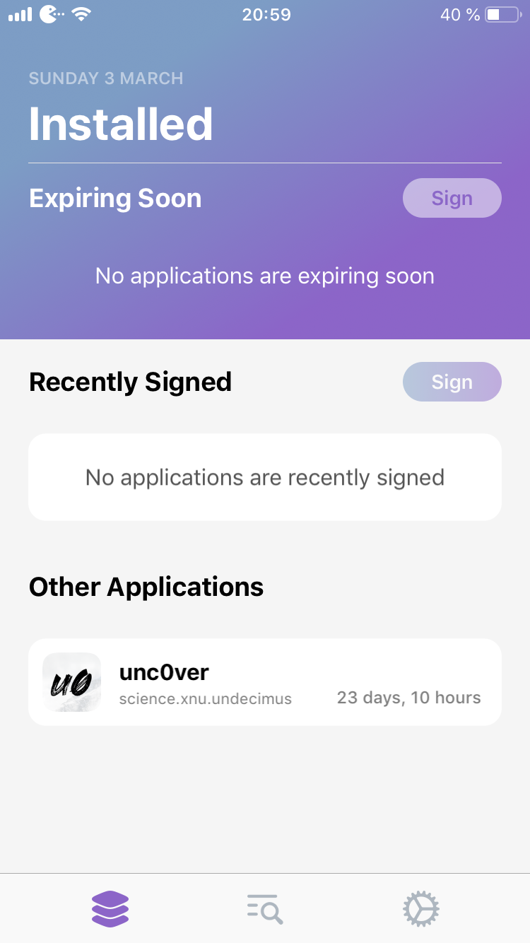 Reprovision IOS. Приложение sign.me.