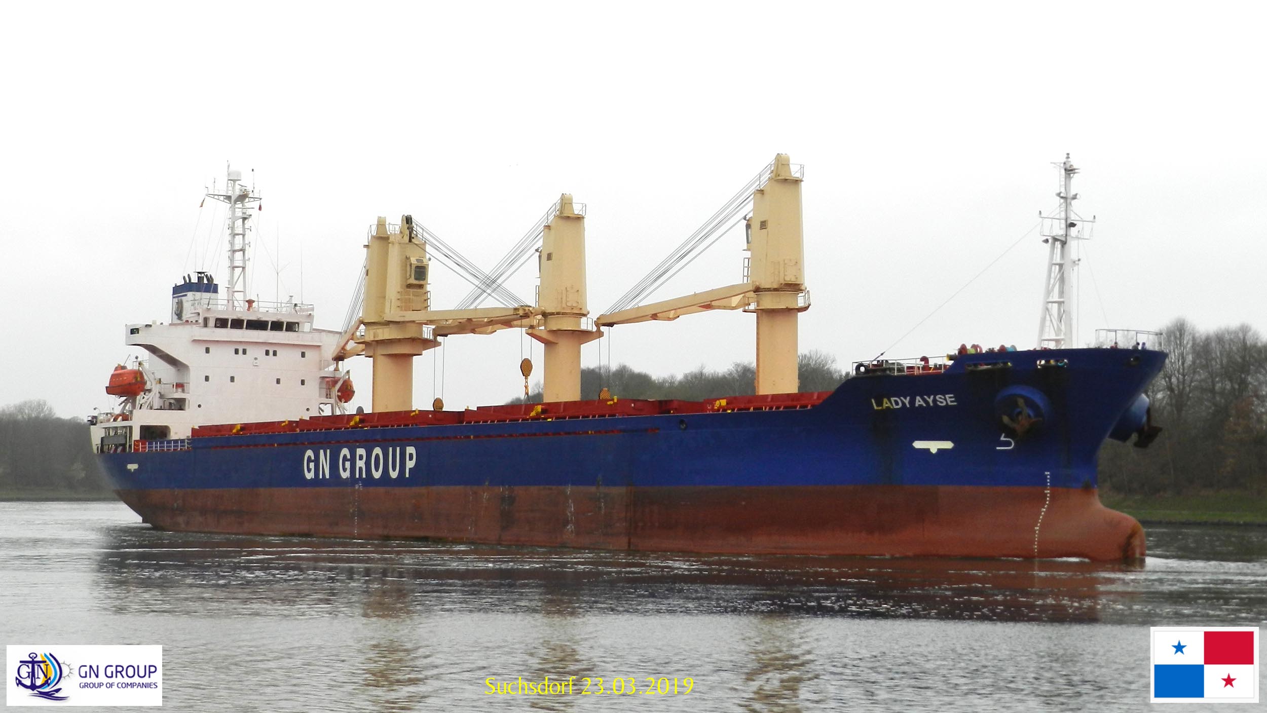 Kiel Canal, Suchsdorf LADY